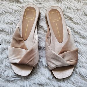 Dolce Vita Suede Pink Slippers